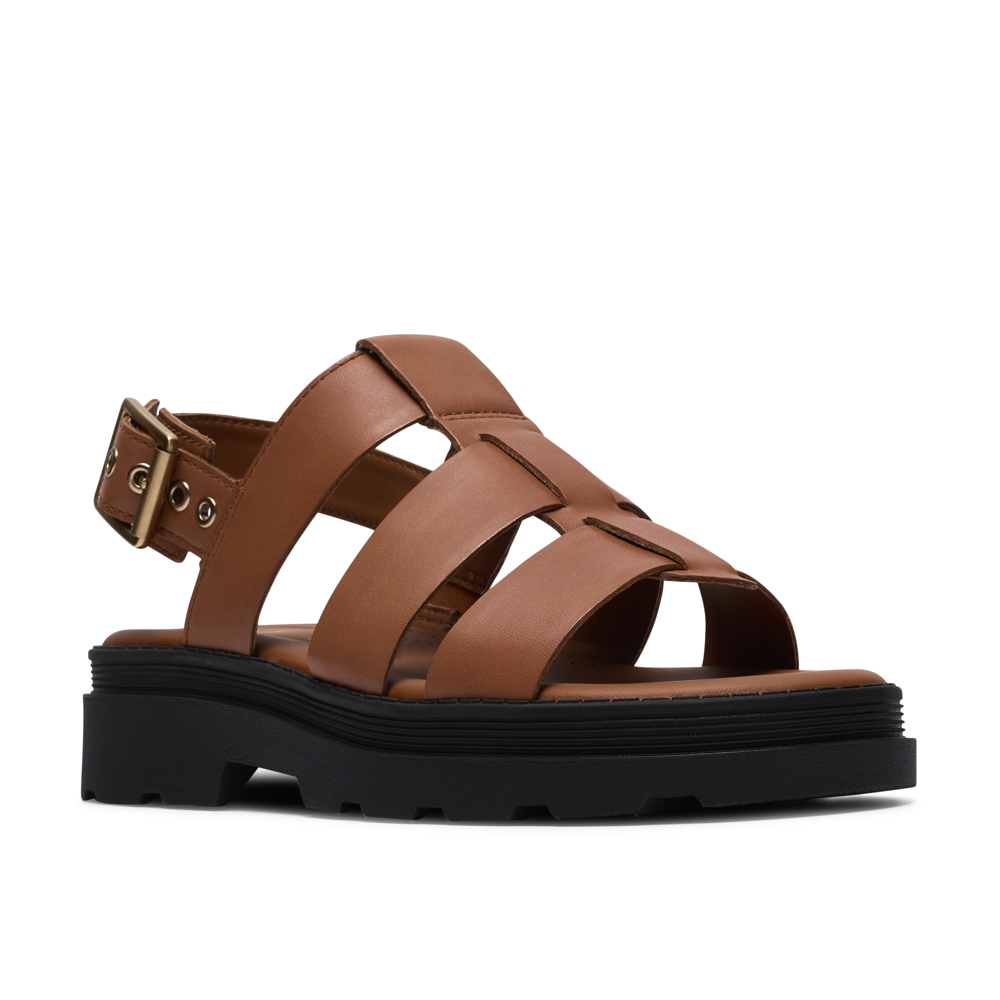 Clarks - Orinoco3 Strap - Tan Leather - Sandals