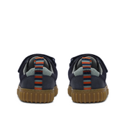 Clarks Cove Pop T Navy Leather Shoes
