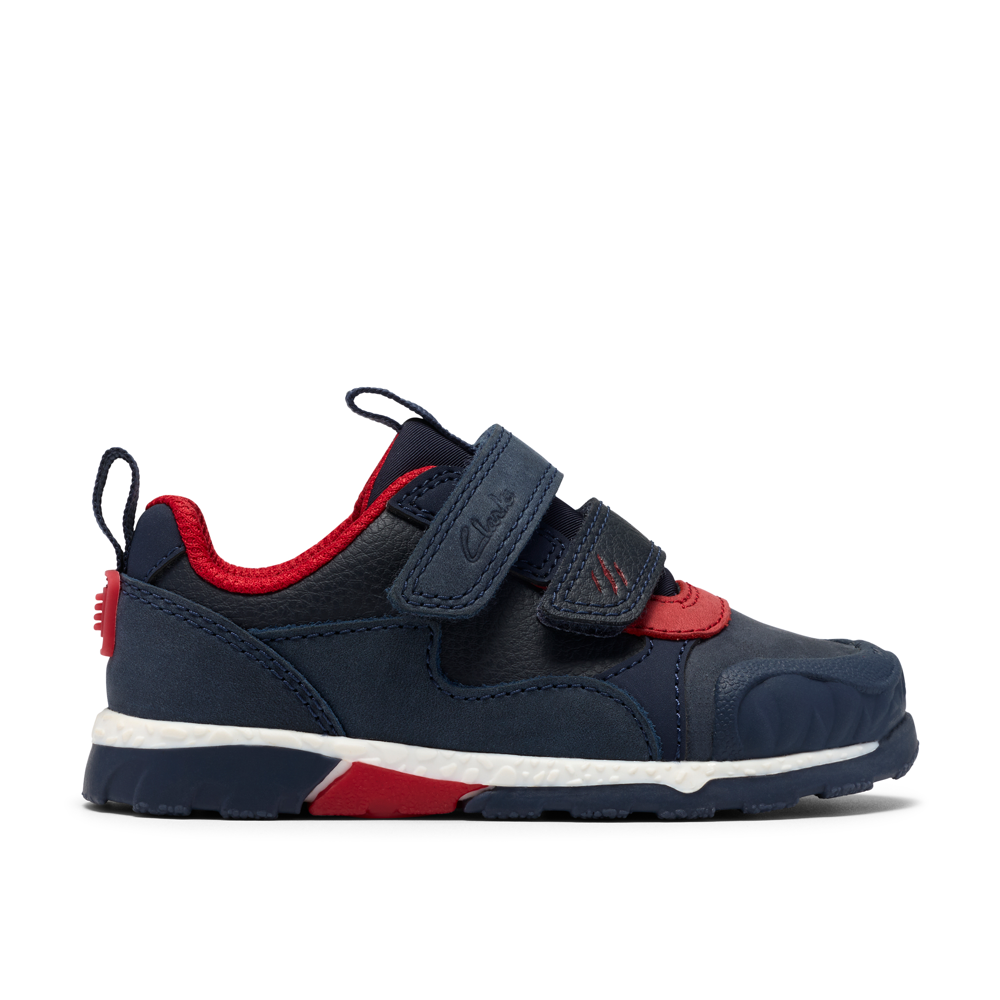 Clarks - Steggy2Track T - Navy/Red - Shoes