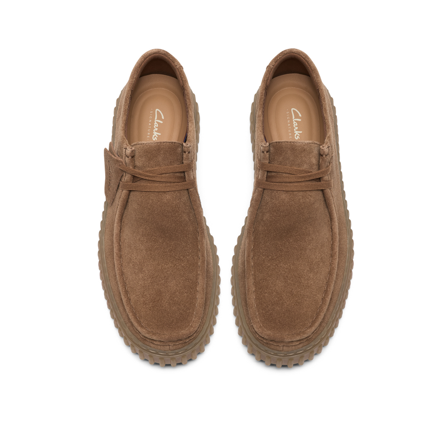 Clarks Torhill Lo Cola Suede Shoes