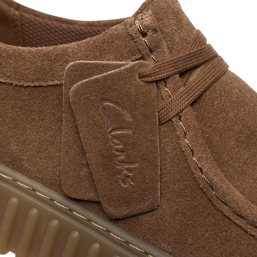 Clarks Torhill Lo Cola Suede Shoes