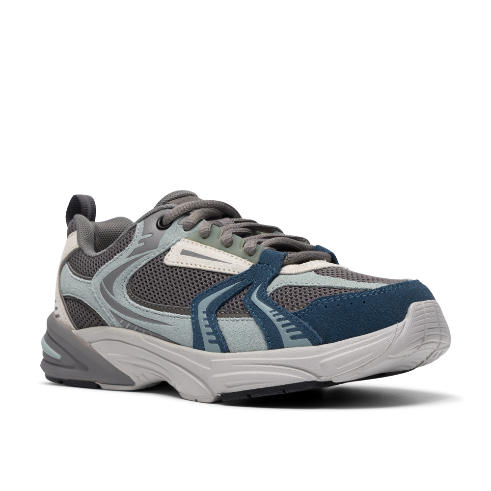 Clarks - CraftonVibe O - Grey/Green Combi - Trainers