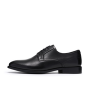 Clarks Bowburn Lace Black Leather Shoes