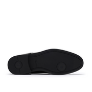 Clarks Bowburn Cap Black Leather Shoes