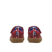 Clarks Cove Go T Red Leather Shoes