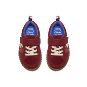 Clarks Cove Go T Red Leather Shoes