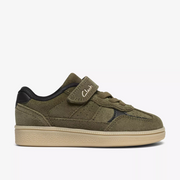Clarks Cypress Pop K Khaki Shoes