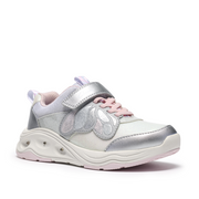 Clarks Gleam Fly K. Gun Metal Trainers