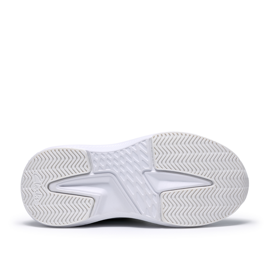 Clarks - Lumen Hero K - White - Trainers