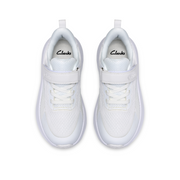 Clarks - Lumen Hero K - White - Trainers