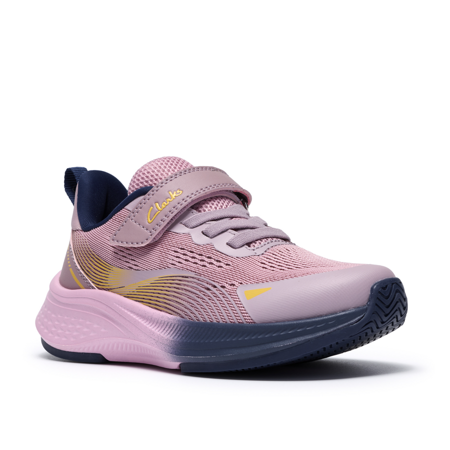 Clarks - Lumen Hero K - Dusty Pink - Trainers