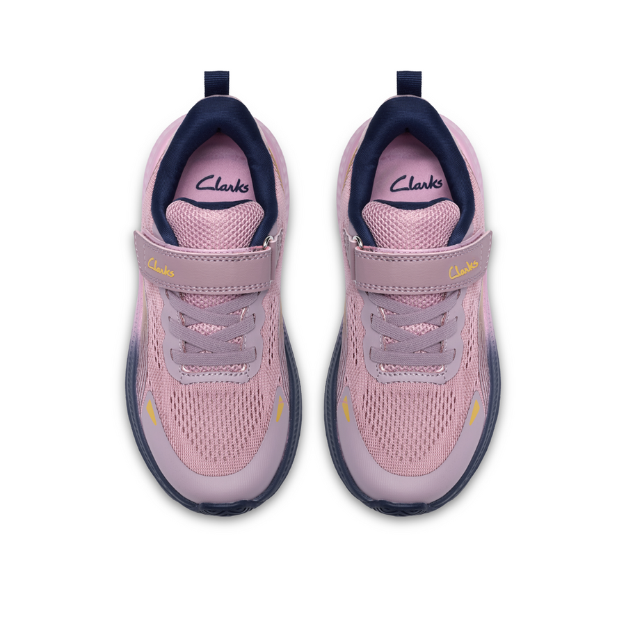 Clarks - Lumen Hero K - Dusty Pink - Trainers