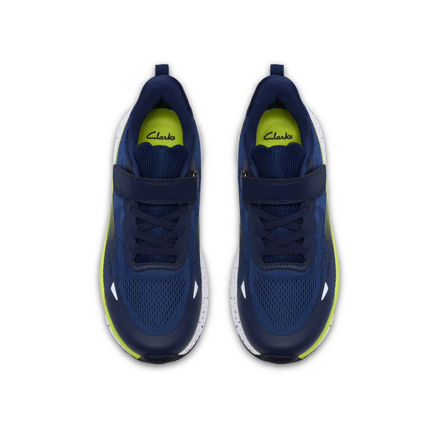 Clarks - Lumen Hero Y - Navy - Trainers
