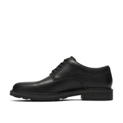 Clarks Newford Lace Black Leather Shoes