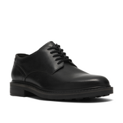 Clarks Newford Lace Black Leather Shoes
