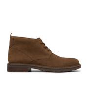 Clarks Newford Mid Cola Suede Boots