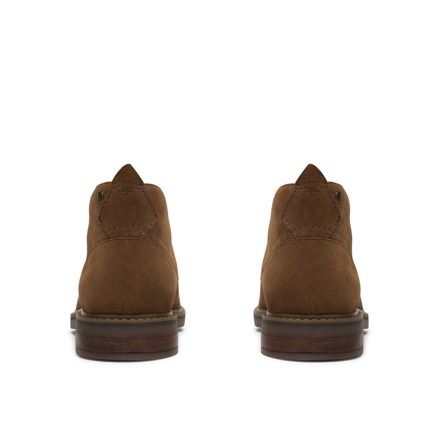 Clarks Newford Mid Cola Suede Boots