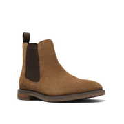 Clarks Jaxen Easy Cola Suede Boots