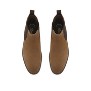 Clarks Jaxen Easy Cola Suede Boots