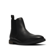 Clarks Jaxen Easy Black Leather Boots