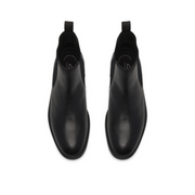 Clarks Jaxen Easy Black Leather Boots