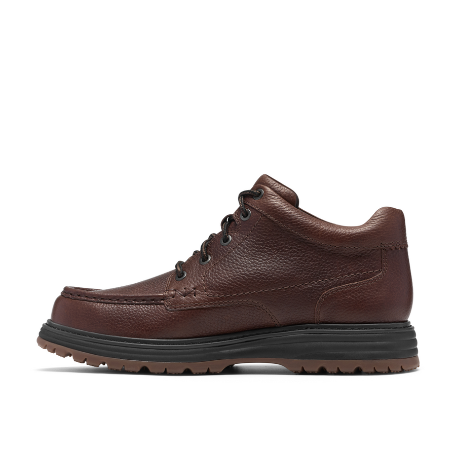 Clarks Melbury Hi Brown Leather Boots