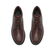 Clarks Melbury Hi Brown Leather Boots