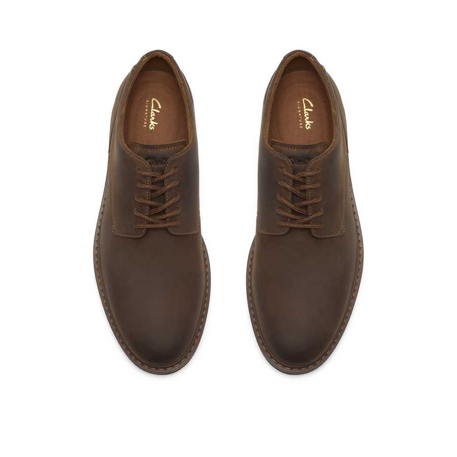 Clarks Newford Lace Beeswax Shoes