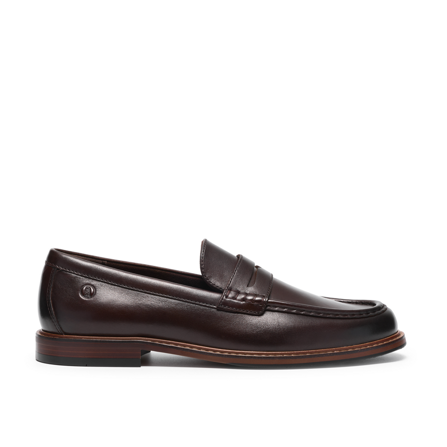 Clarks Cranhill Lo Brown Leather Shoes