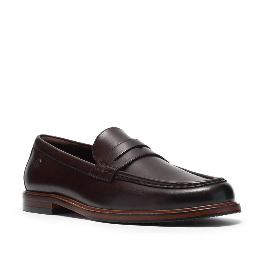 Clarks Cranhill Lo Brown Leather Shoes