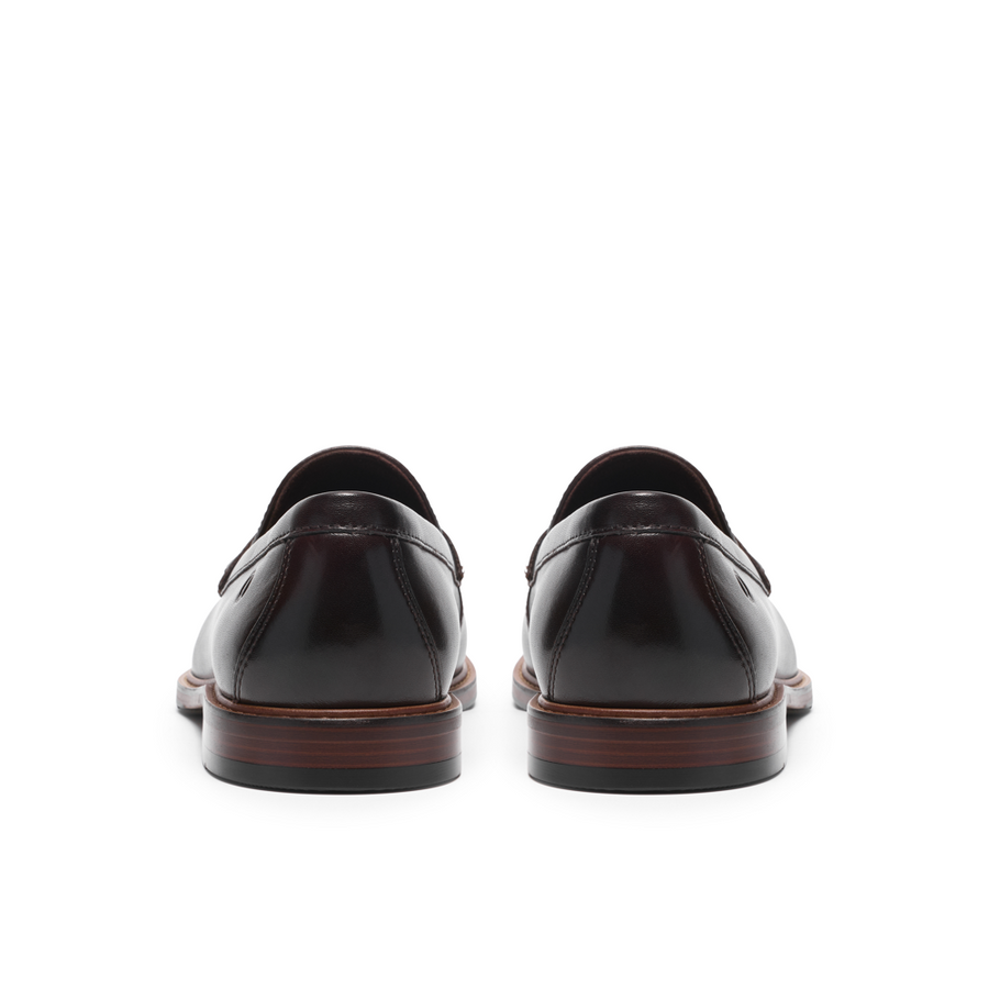 Clarks Cranhill Lo Brown Leather Shoes
