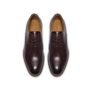 Clarks Bowburn Lace Brown Leather Shoes
