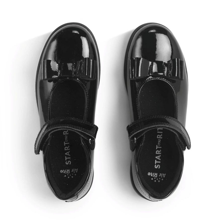 Start Rite - Bella - Black Patent - School Shoes