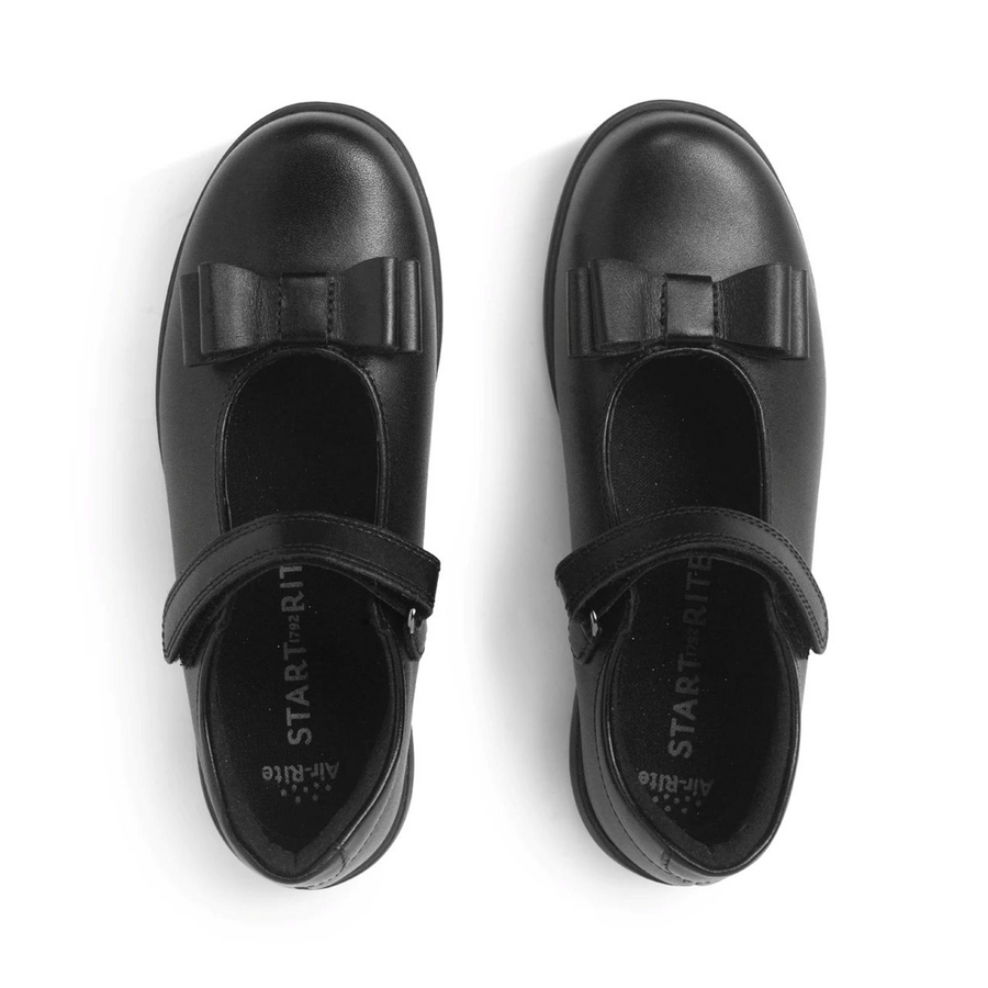 Start Rite - Bella - Black Leather - School Shoes