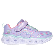 Skechers - Heart Lights - Retro Hearts - Lavender/Multi - Trainers