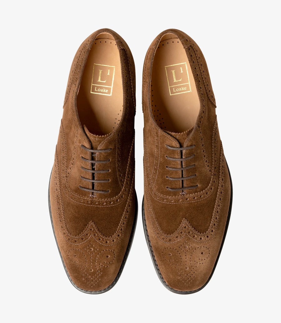 Loake - 302 - Brown Suede - Shoes