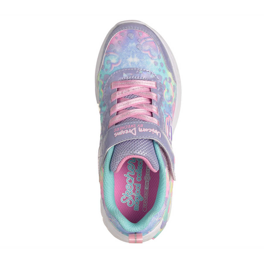 Skechers - Unicorn Dreams - Heart Sparkle - 303063LC/LVMT - Lavender/Multi - Trainers