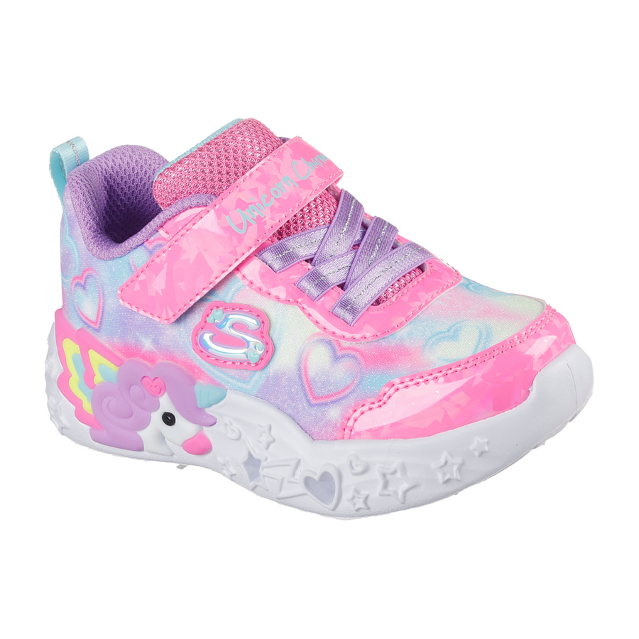 Skechers - Unicorn Charmer - Lil Heart S - 303064NC/PKMT - Pink/Multi - Trainers