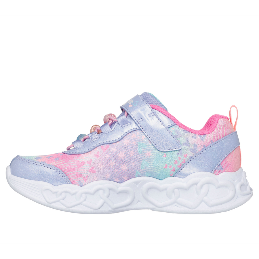 Skechers - Infinite Heart Lights - Lavender/Multi - Trainers