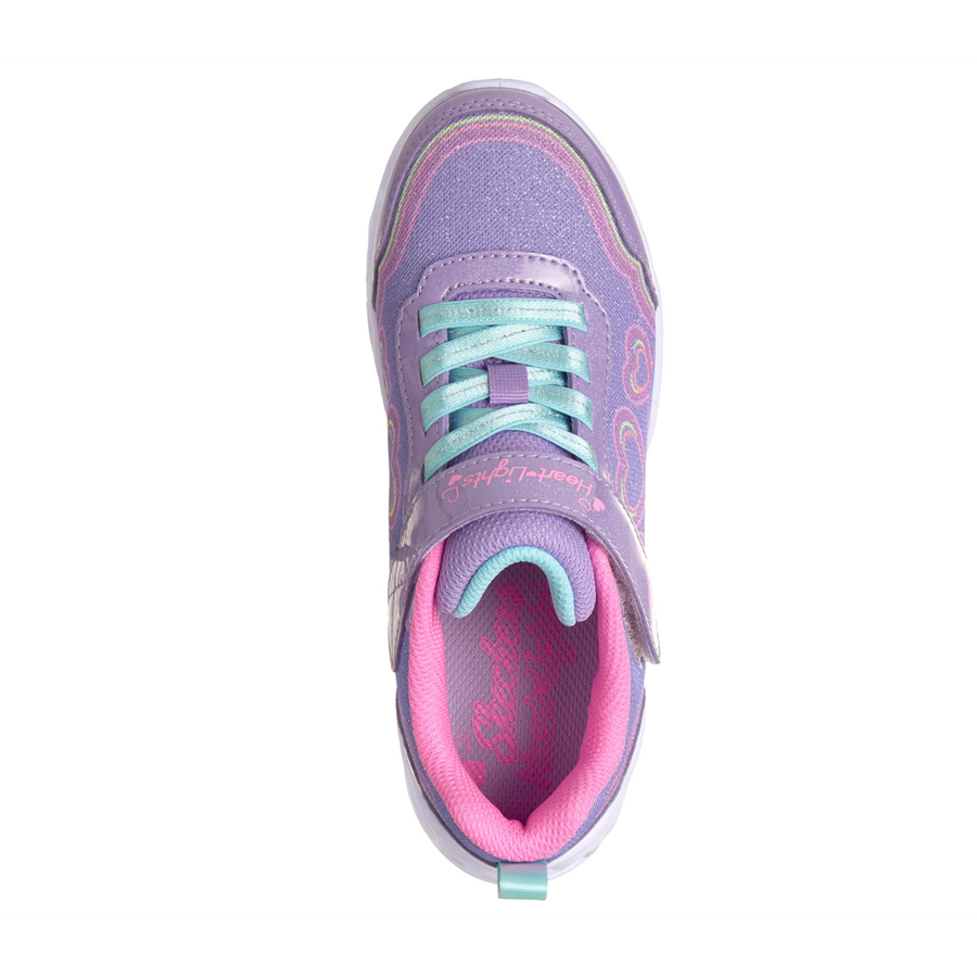 Skechers - Heart Lights - 303736LC/LVMT - Lavender/Multi - Trainers