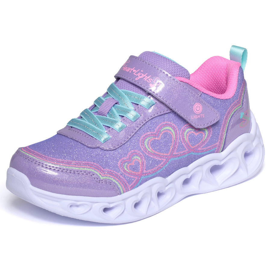 Skechers - Heart Lights - 303736LC/LVMT - Lavender/Multi - Trainers