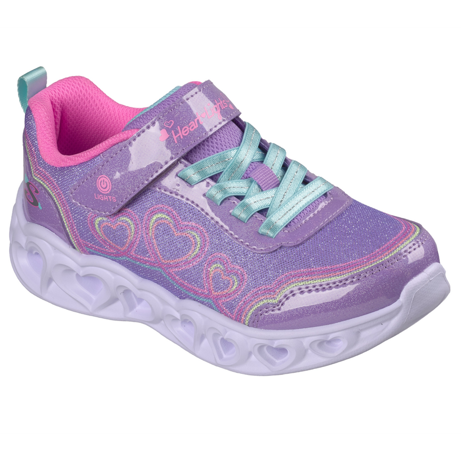 Skechers - Heart Lights - 303736LC/LVMT - Lavender/Multi - Trainers