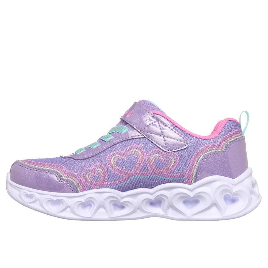 Skechers - Heart Lights - 303736LC/LVMT - Lavender/Multi - Trainers