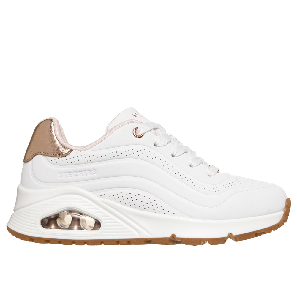 Skechers - Uno Gen 1 - Shimmer Wave - White - Trainers