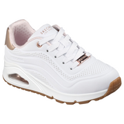 Skechers - Uno Gen 1 - Shimmer Wave - White - Trainers