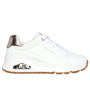 Skechers - Uno Gen1 - Shimmer Away - White - Trainers