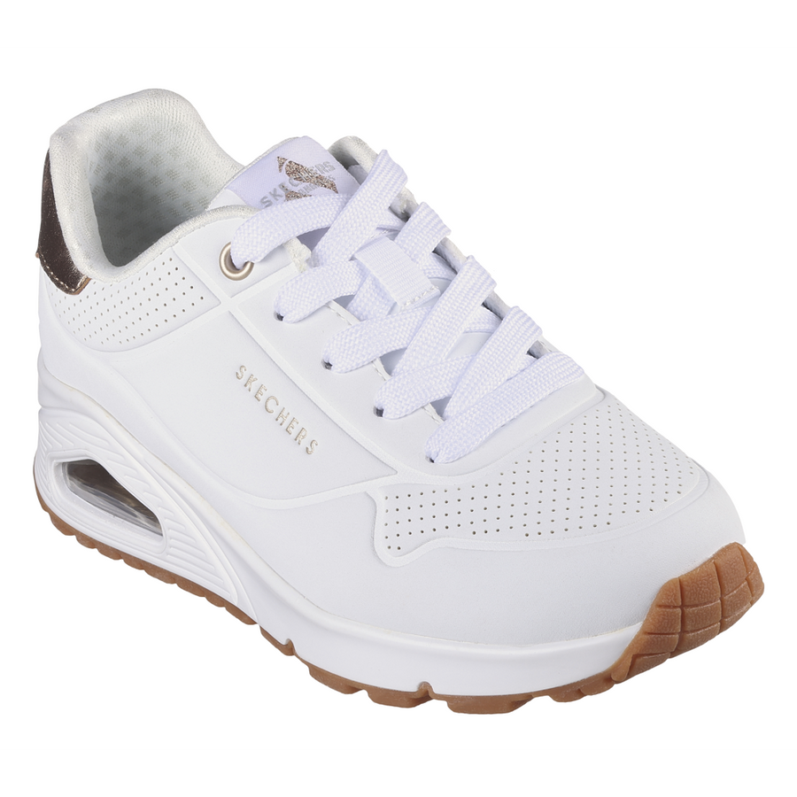 Skechers - Uno Gen1 - Shimmer Away - White - Trainers