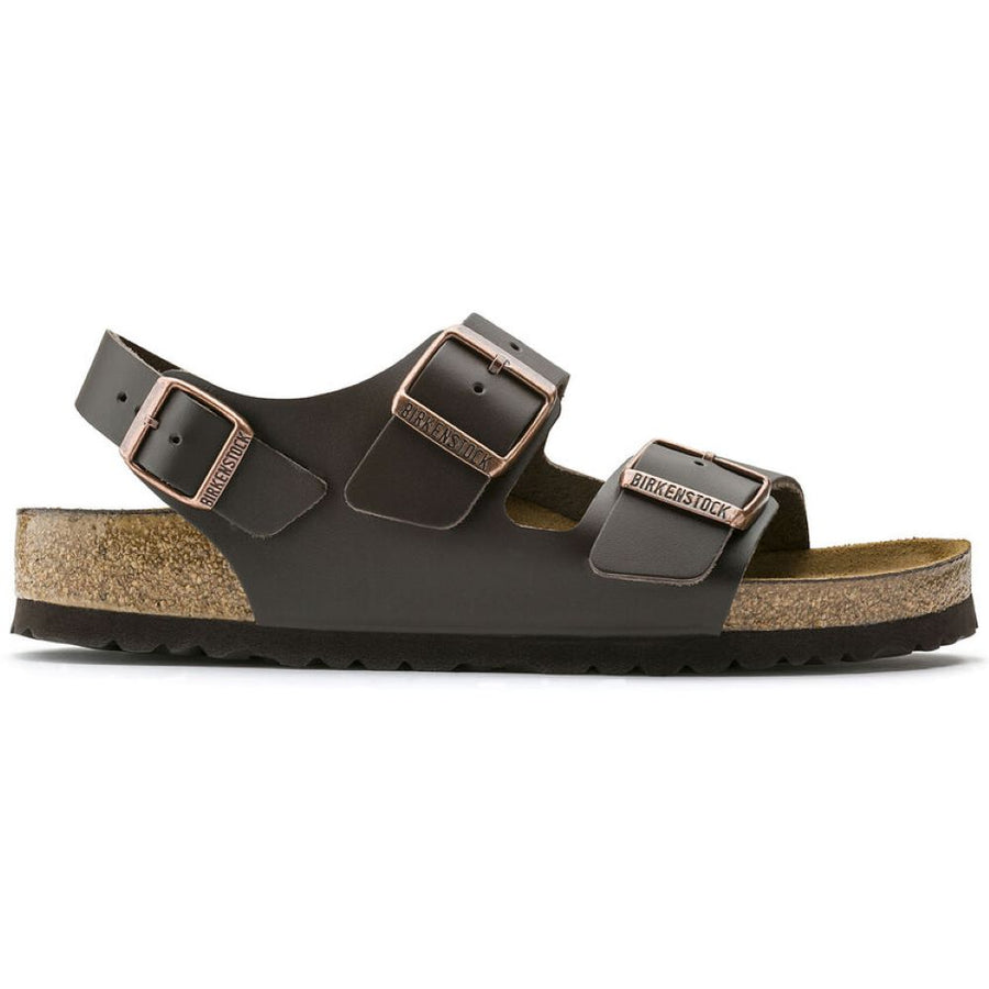 Birkenstock - Milano - 34101 - Dark Brown - Sandals