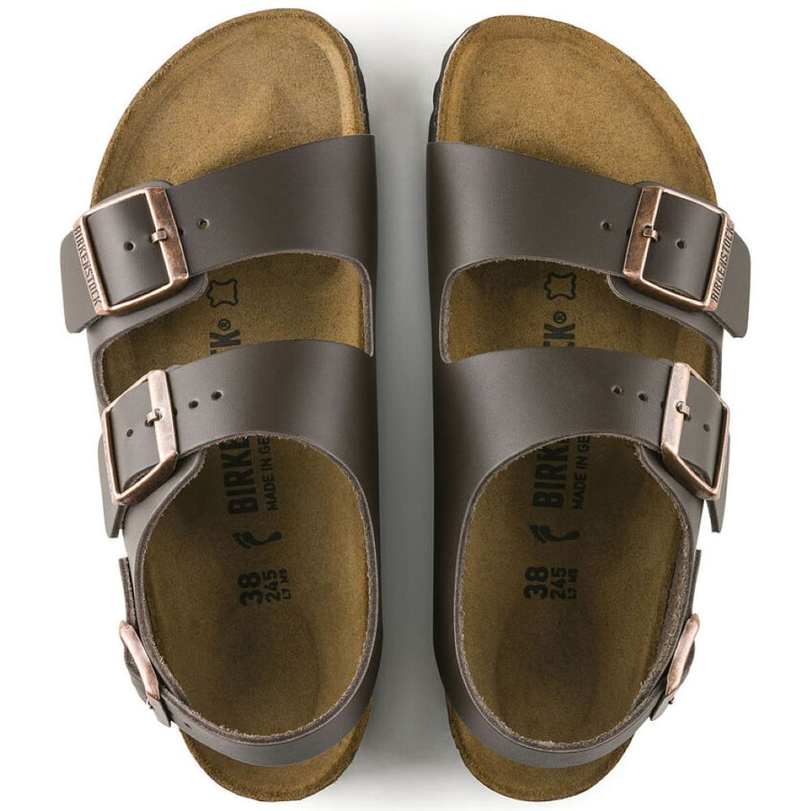 Birkenstock - Milano - 34101 - Dark Brown - Sandals