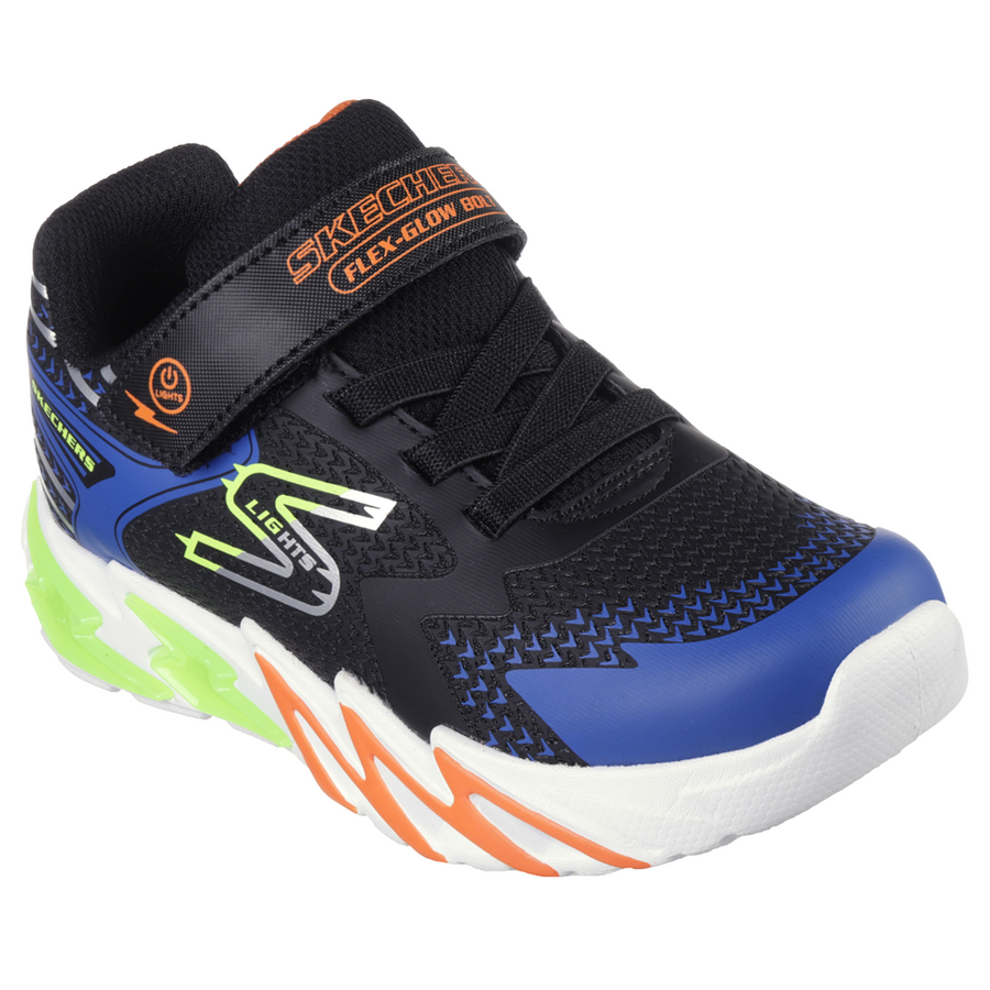 Skechers - Flex-Glow Bolt - Black/Blue - Trainers